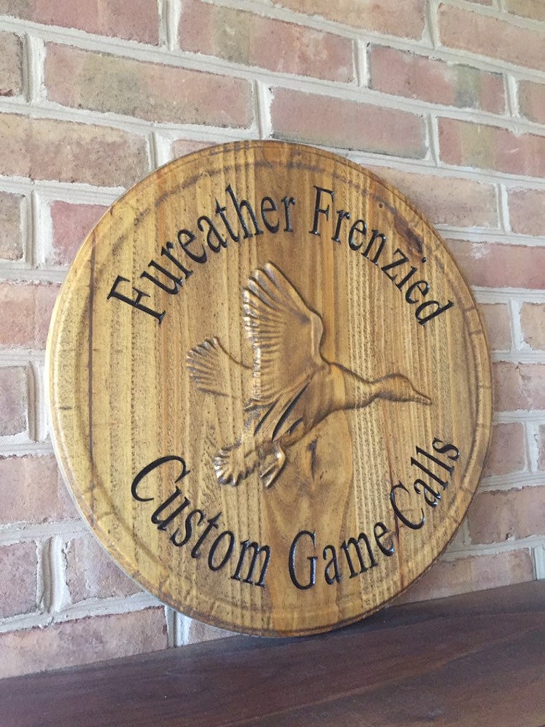 3D wood sign duck hunter cabin decor dad birthday gift Etsy