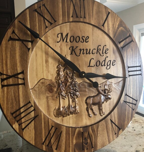 Rustic Wall Clocks For Cabins Wall Design Ideas