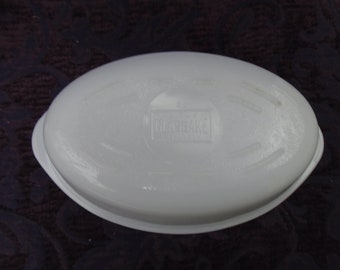 Vintage Oval Handled Dish~8 Hrs Research Shows Nothing~No Info Found~Excellant Condition~Beautiful~Signed T M China in Gold or F M China