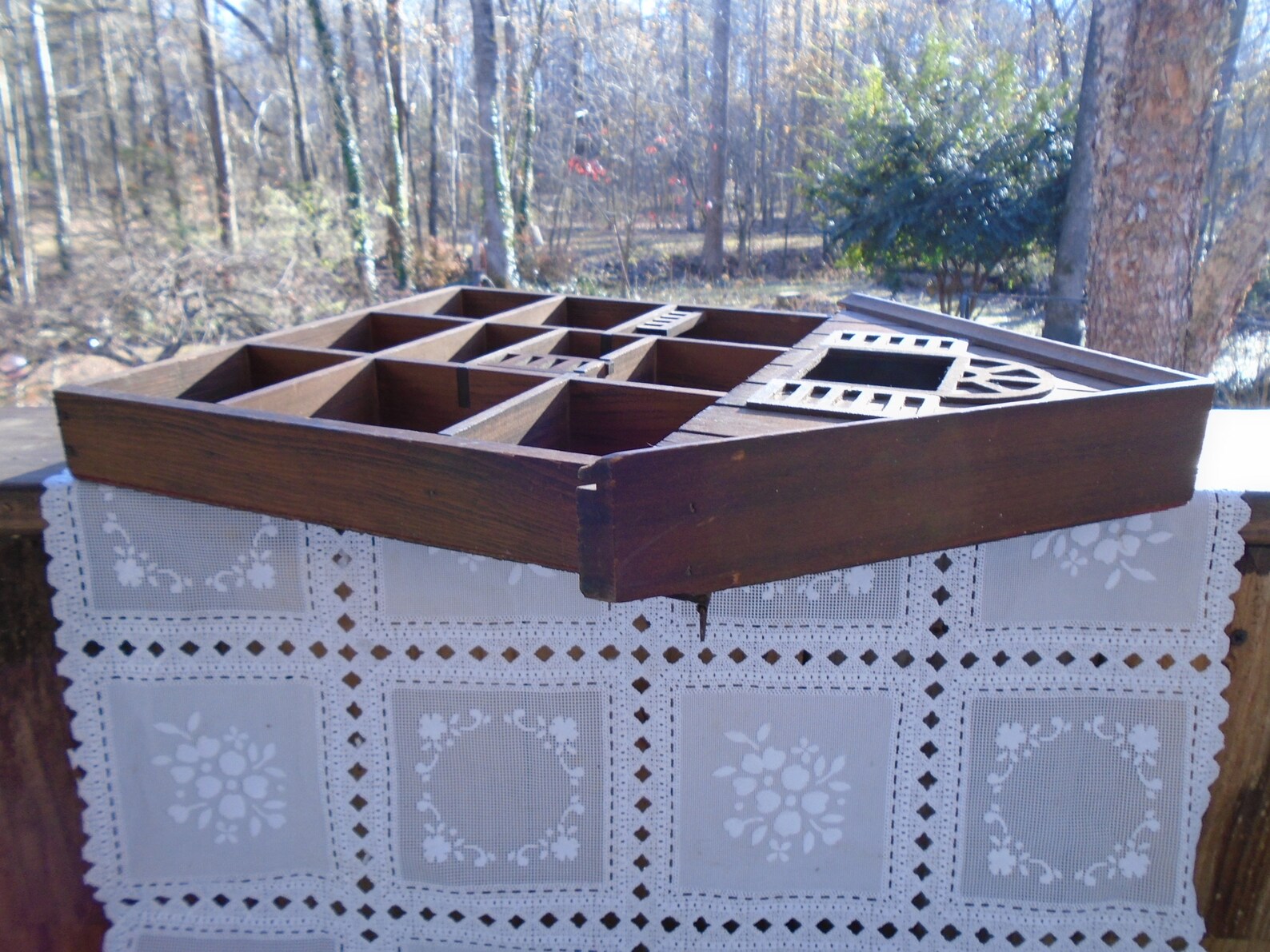 Vintage 1960s Jays Importa Casa de Madera/Barn Curio Pared | Etsy