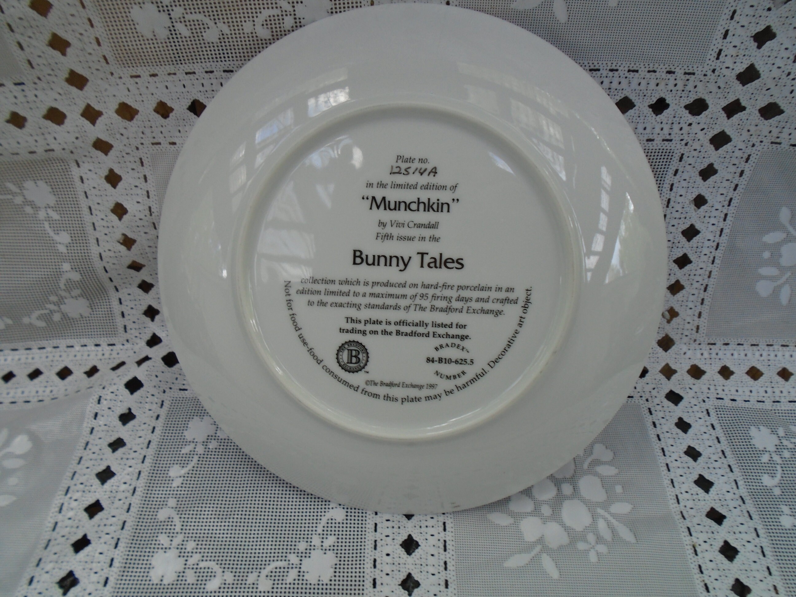 Vintage Bradford Exchange Bunny Talesset of 48.25 Etsy