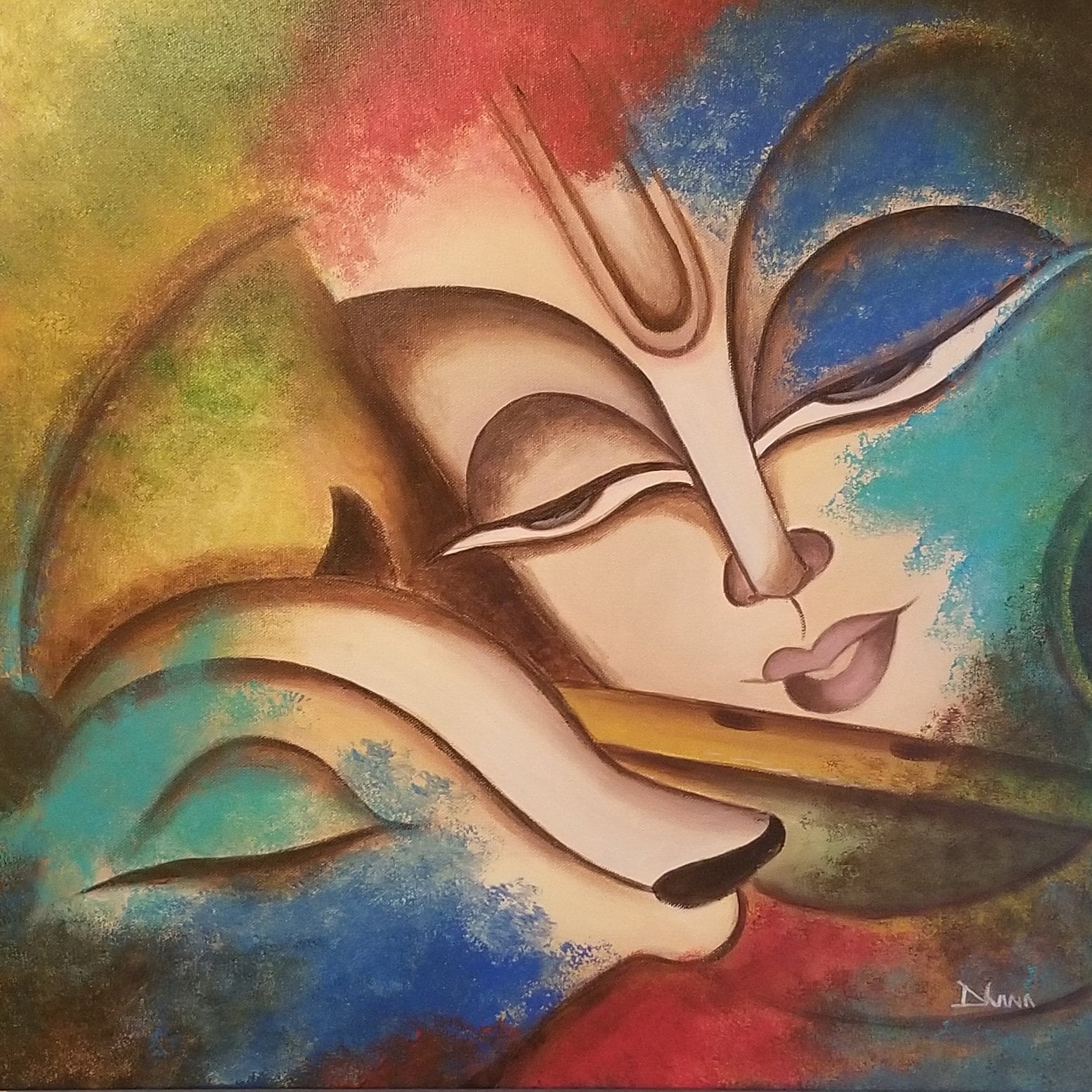 Krishna Muralidhar Abstract Contemporary Art