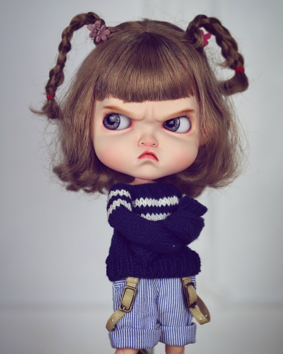 temper temper girl blythe doll costume revise etsy