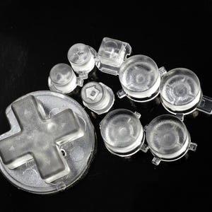 Clear - Pro Controller Face Button Set