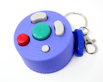 FidgetCube - Juguete antiestrés impreso en 3D con compatibilidad con botones de GameCube