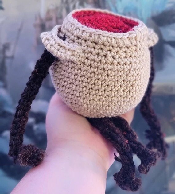 Elden Ring Fan Receives Adorable Iron Fist Alexander Crochet