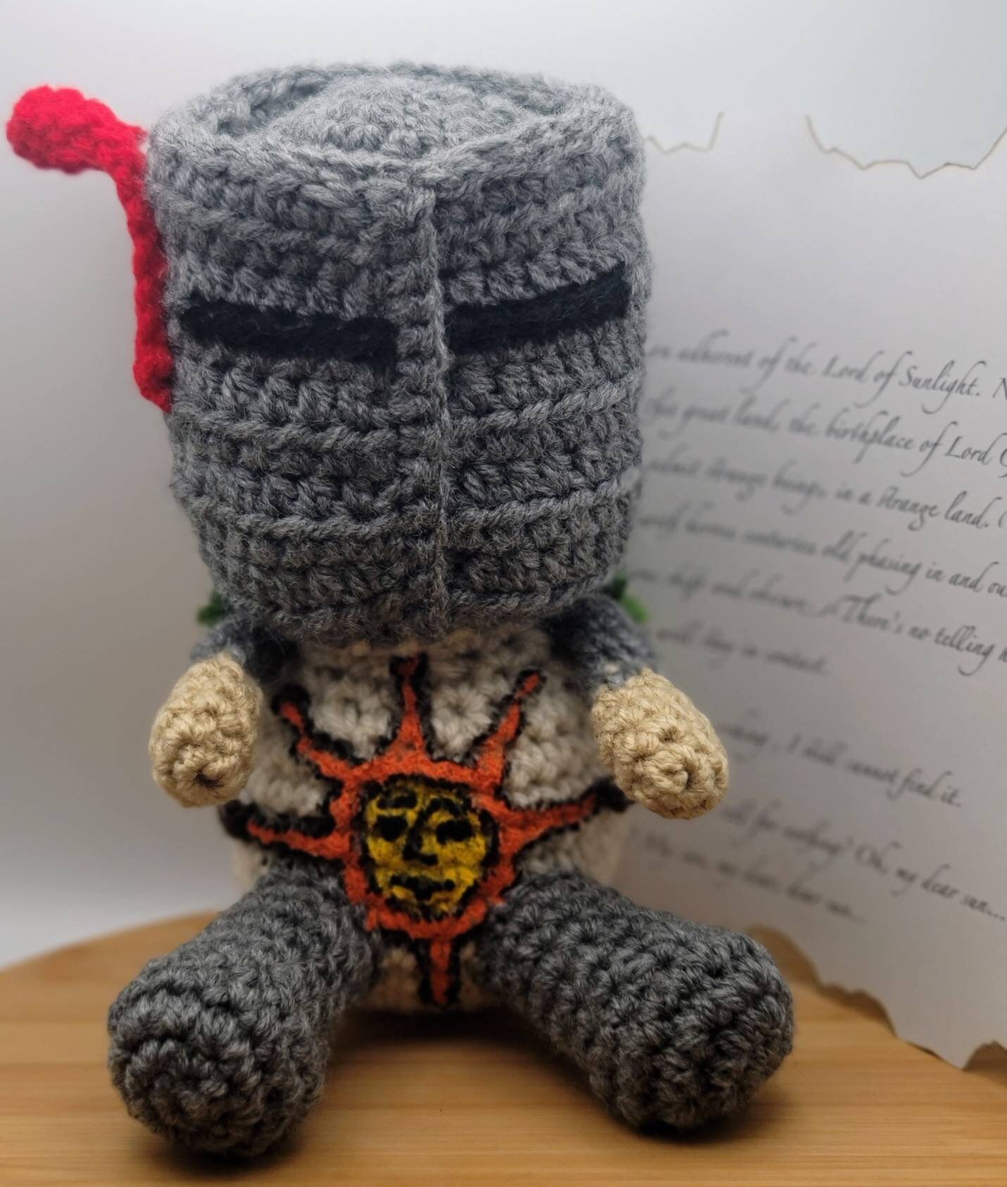 DARK SOULS ダークソウル　太陽の戦士 ソラール あみぐるみ ぬいぐるみ Dark souls solaire plush - Etsy 日本