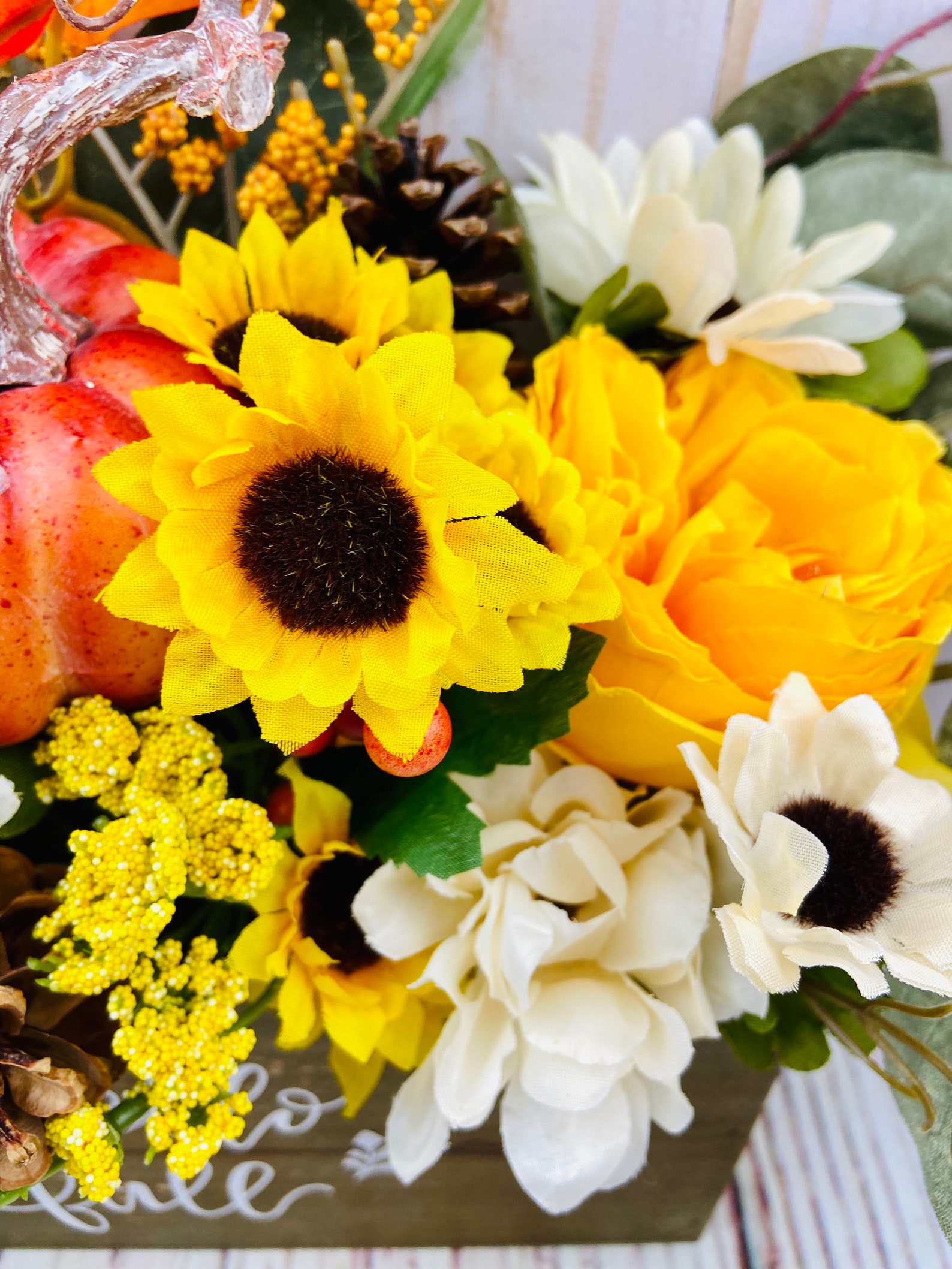 Fall Table Centerpiece Fall Centerpiece for Table Etsy