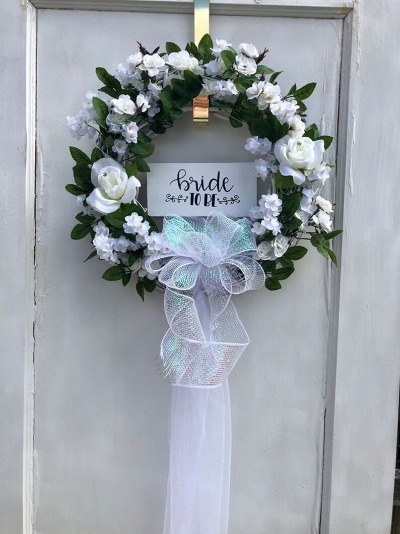 Wedding Wreath Wedding Decor Veil Wreath Bridal Wreath - Etsy