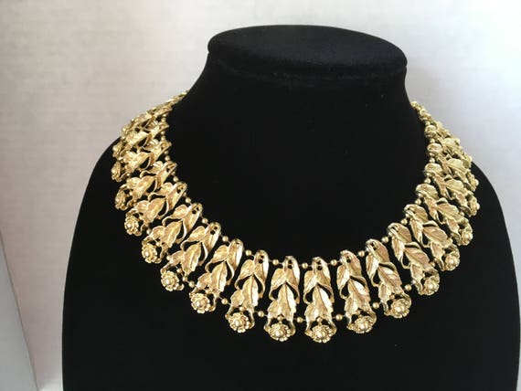 Rare BSK Vintage Choker Necklace - Etsy