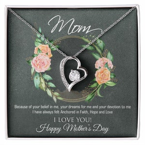 Gift Idea for Mom Necklace for Mom Necklace Gift for Mom Gift Idea Mother&#39;s Day Gift from Son Gift from Daughter Mom Birthday Gift for Mom