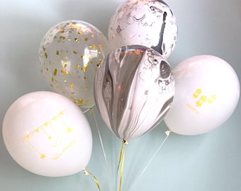 Mixed Eid Mubarak Balloons (Set of 6)