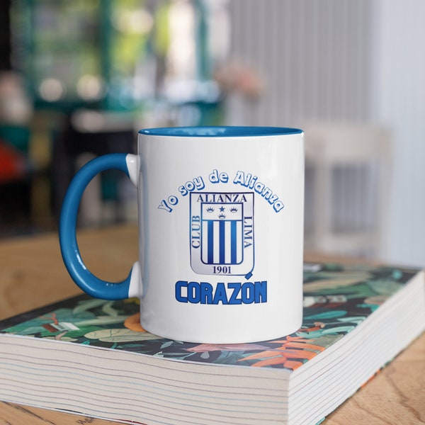 Personalized Alianza Lima  Coffee Mug 11oz Custom mug Name your Mug Alianza Lima Peru Mug Gift for Him Alianza Lima Souvenir Coffee Cup