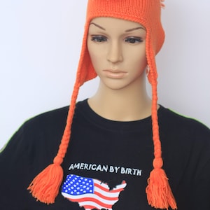 Peruvian Alpaca Chullo  hat  , Ear Flap hat ,Beanie, Unisex , Men and Women  Winter Hat ON SALE !!!!!