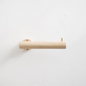 Modern Wood Dowel Toilet Paper Holder, Wood, Dowel, Bathroom Accessories Bild 7