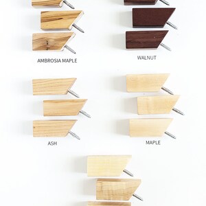 Modern Wood Wall Hooks, Bathroom Accessories, Home Decor, Housewarming Gift, image 7