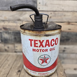 Gallon Texaco Can - Etsy