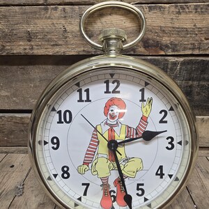 Mcdonalds Clock - Etsy