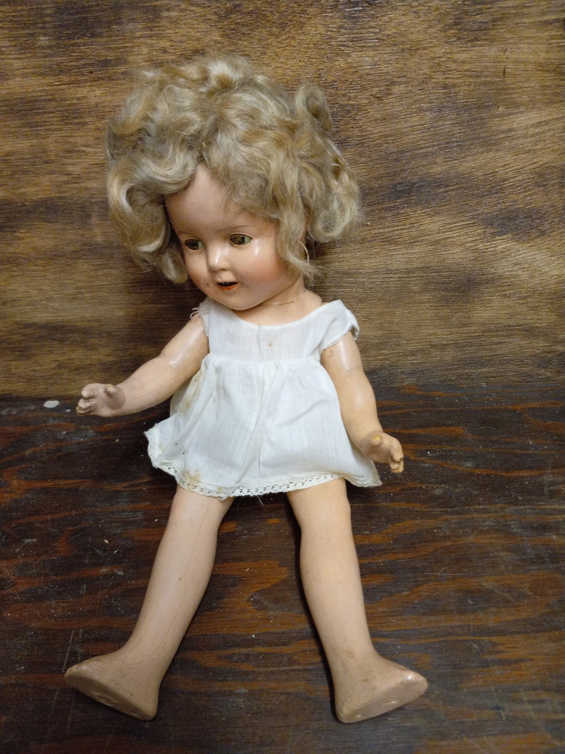 Rare Antique Shirley Temple Doll Marked No 13 on Back Jointed - Etsy
