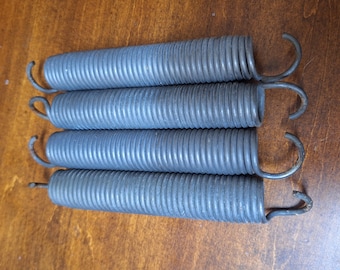 Vtg 4 Bouncy Bounce Hobby Flexible Flyer Wonder Horse Springs 6&quot; Trampoline