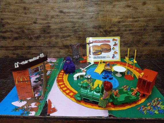 1976 Vintage Remco Mcdonaldland Playset Mcdonalds - Not
