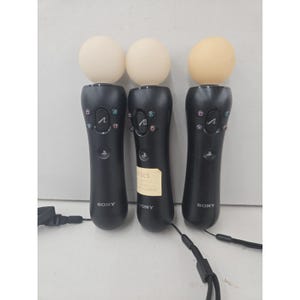 Sony Playstation 3 Motion Controllers -Lot of 3  *UNTESTED-AS IS