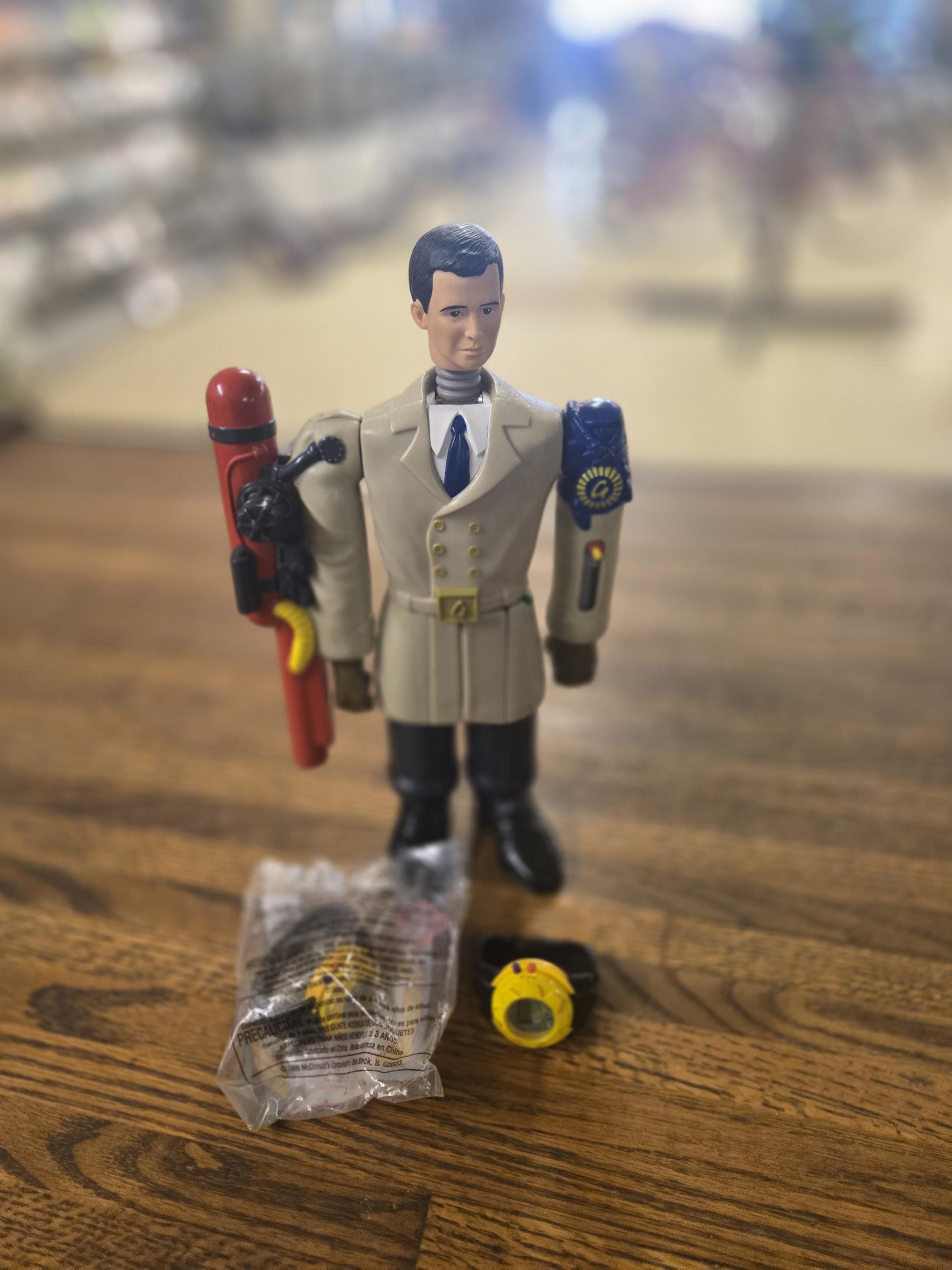 Toy Inspector Vintage 1999 Mcdonald's Inspector Gadget Toy With Play Watches (happy ...