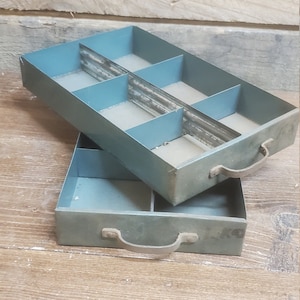 Metal Industrial Parts Bin Cabinet Drawer with Dividers