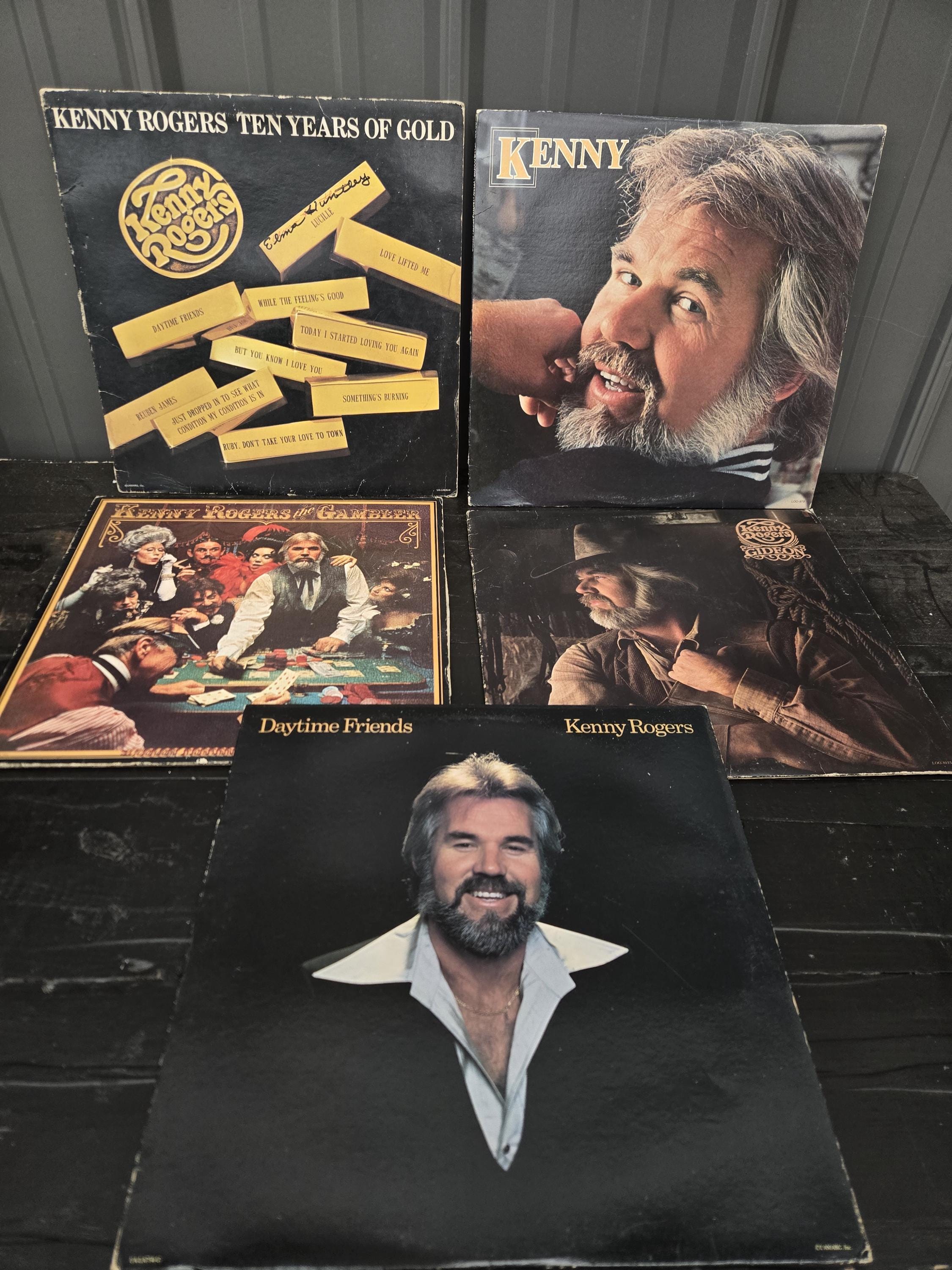 Kenny Rogers Vinyls - Etsy
