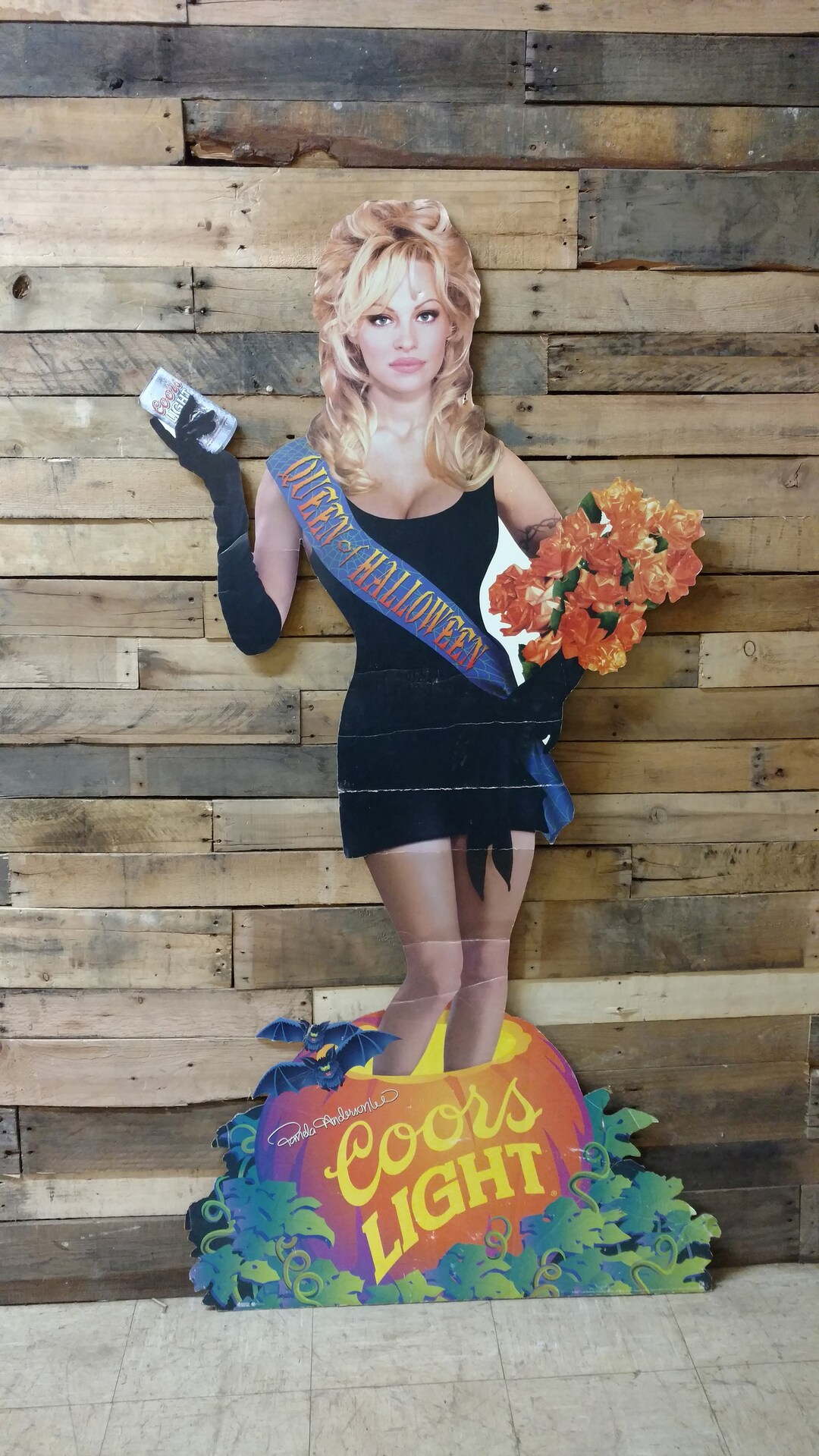 Pamela Anderson Coors Light Queen of Halloween Lifesize Etsy