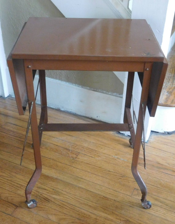 Vtg Industrial Steampunk Typewriter Computer Laptop Stand Desk Etsy
