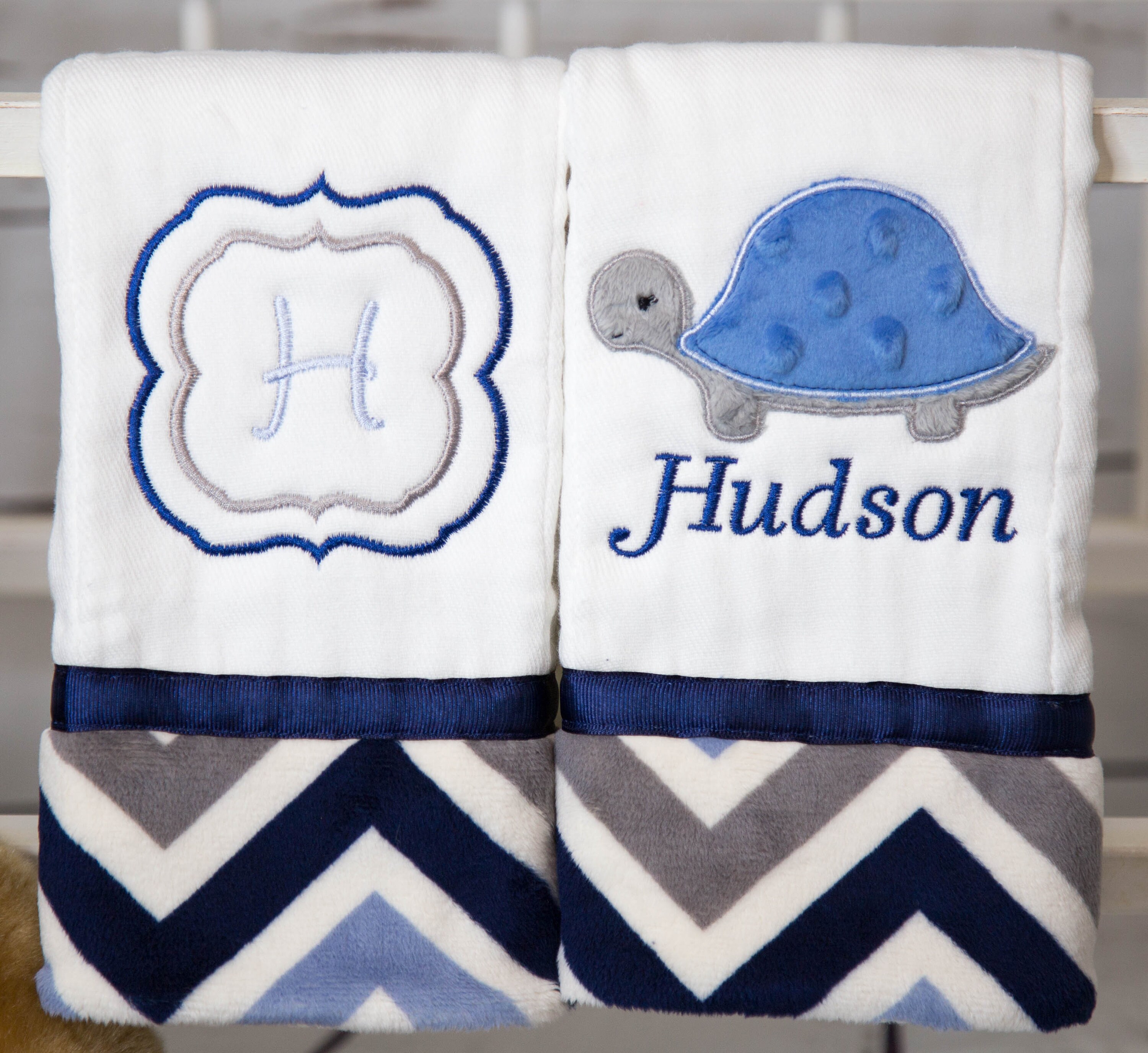 Fish Baby Blanket Fish Crib Bedding Personalized Baby Etsy