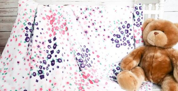 Hippo Crib Bedding Hippo Baby Blanket Girl Personalized Baby Etsy