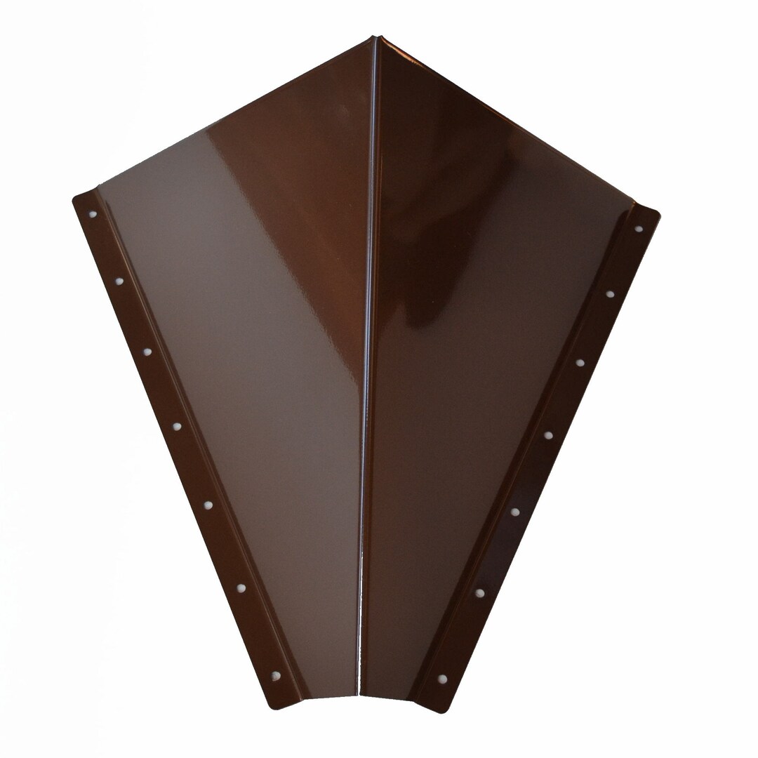 Snow Diverter Roof Cricket brown Snow Splitter Stainless Steel Powder