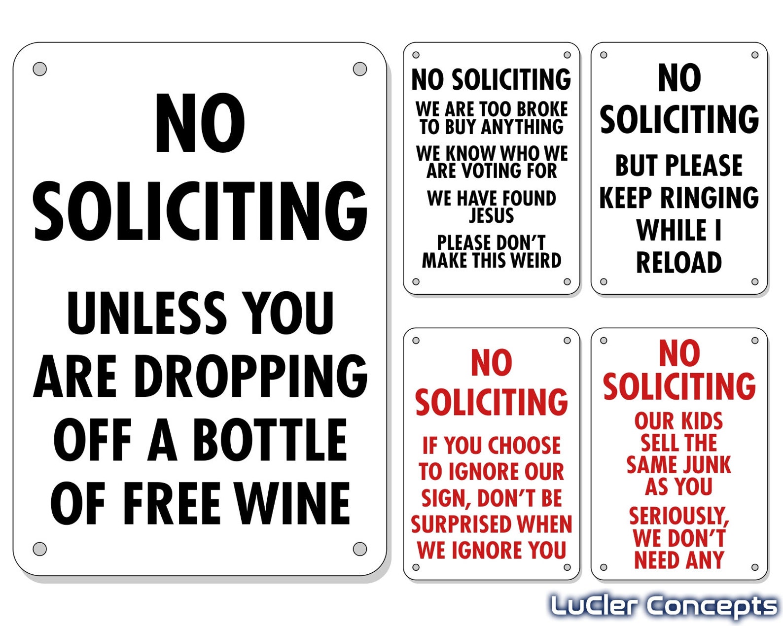 No days off перевод. No soliciting sign.