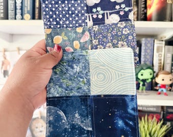 quilted & reversible mug rugs | fabric coasters | candle holders | coasters