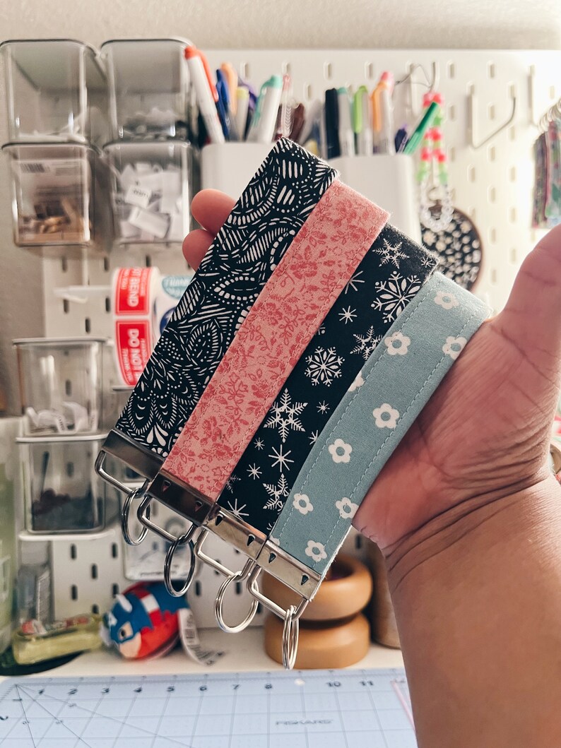 Fabric Keychains | Small Items | Small Gifts - Etsy