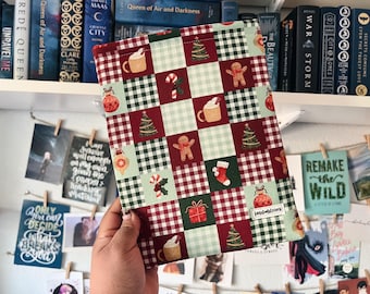 holiday patchwork sleeve - multiple sizes