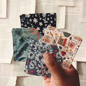 fabric bookmarks | corner bookmarks | page holders | bookish accessories