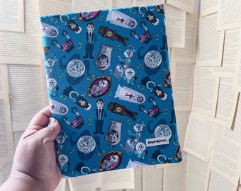 haunted mansion book sleeve | book sleeves | bookish accessories | spooky fabrics collection