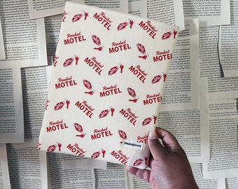 rosebud motel book sleeve  | bookish accessories | schitts creek