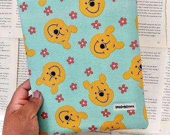 spring pooh bear book sleeve | bookish accessories | Disney book sleeves