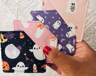 spooky fabric bookmarks | corner bookmarks | page holders | bookish accessories | reader gifts