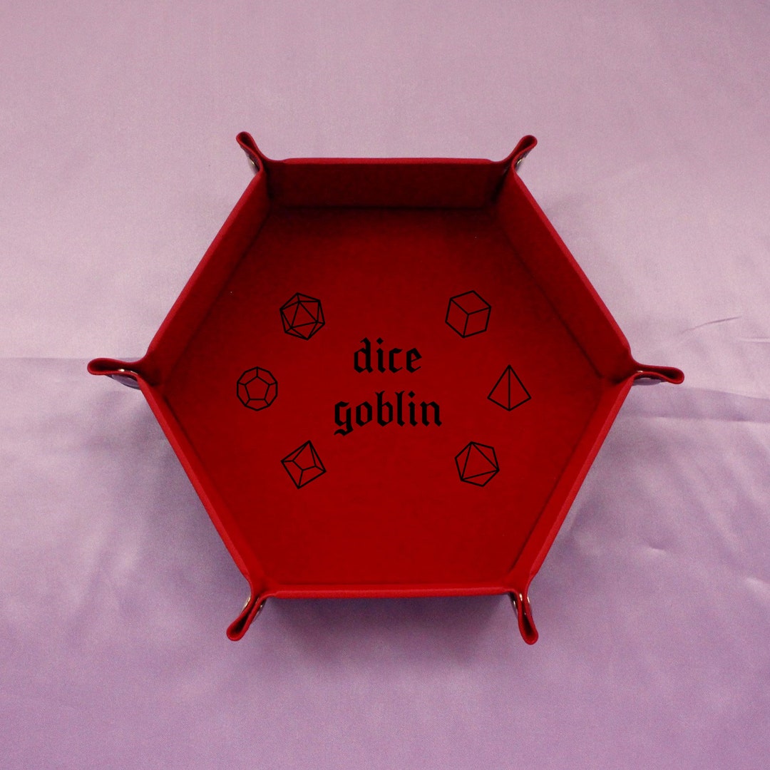 DND Dice Goblin Dice Tray, DND Dice Tray, Dungeons and Dragons Dice