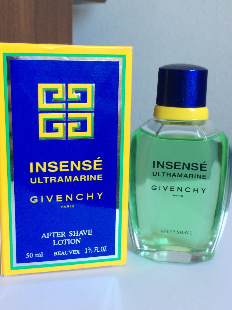 Givenchy Insense Ultramarine After Shave Vintage 1995 Etsy