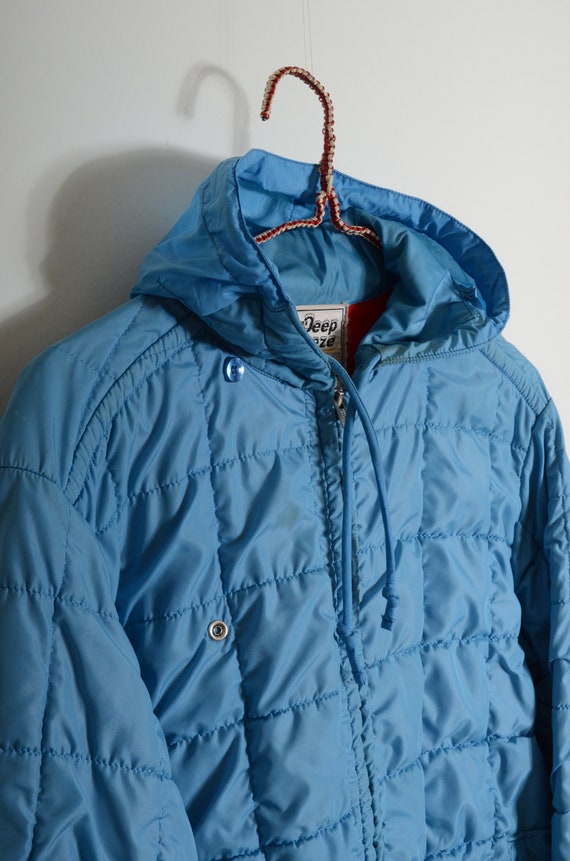 sky blue puffer jacket by Deep Freeze for Duofold… - image 8