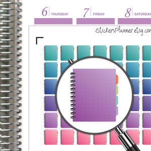 Lembrete adesivos planejador caderno Erin Condren feliz planejador planejamento adesivos diário diário (i29-2)