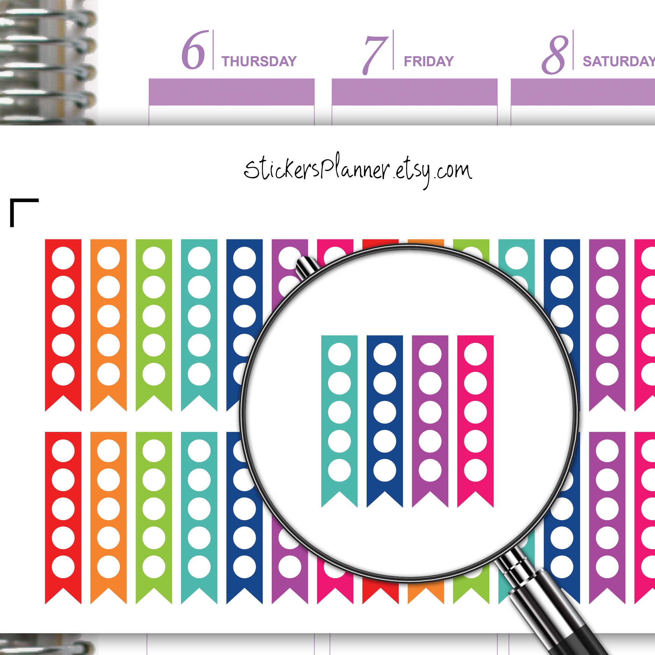 Checklist Stickers Planner Functional Stickers Erin Condren - Etsy