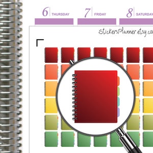 Herinnering stickers planner notitieboek voor Erin Condren Happy planner planning dagelijks dagboek (i29)