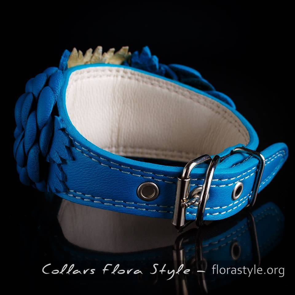 Leather greyhound collar Leather Dog Collar for Italy Etsy